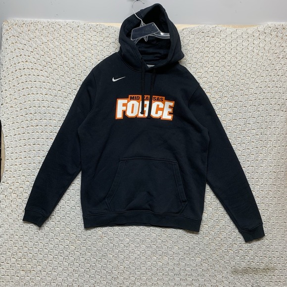 Nike Kansas Force Hoodie Mens Medium Black Dri Fit Pullover Sweatshirt - Picture 1 of 10